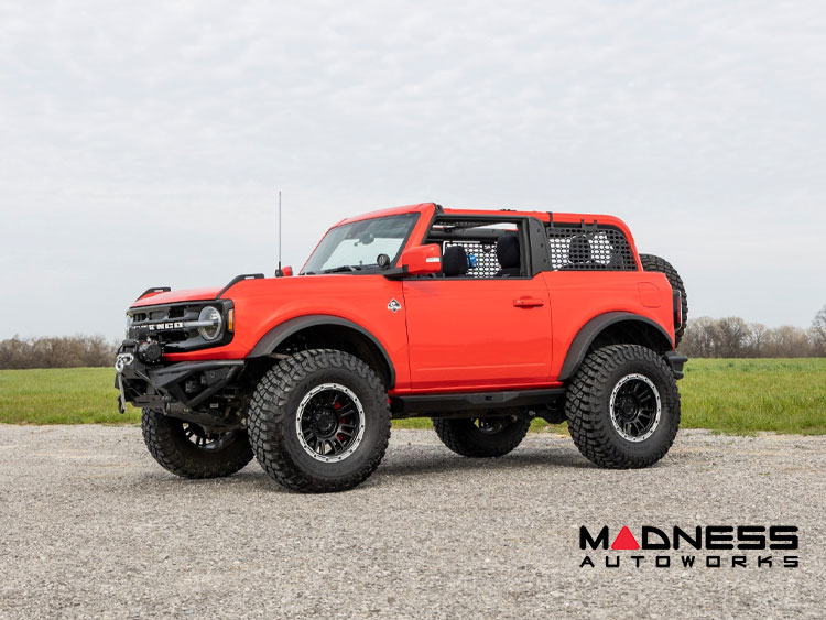 Ford Bronco Side Steps - Rock Sliders - 2 Door - Rough Country - Heavy Duty